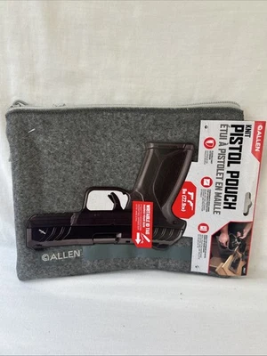 Allen Knit Pistol Pouch Grey Fits 9”pistol.    H71 - Image 1 of 2