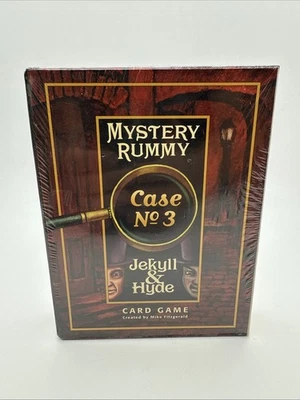 Mystery Rummy Case no.3 Jekyll and Hyde Card Game Mike Fitzgerald  Sealed Decks - Image 1 of 4