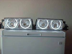 Chevy Caprice Impala SS Headlight hid HALO Demon Eyes 9c1 buick roadmaster wagon - Picture 1 of 7