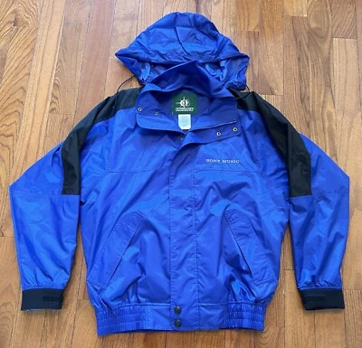 Vintage Sony Music Windbreaker Jacket Large Outer Banks - Image 1 of 4
