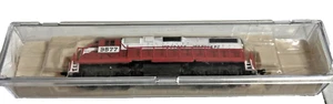 Bev-Bel N Scale Western Maryland GP-38 Diesel Locomotive # 3577 in Case - Picture 1 of 14