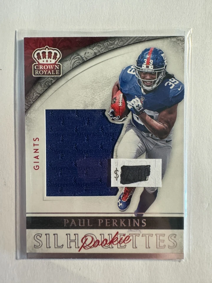 K221,381 - 2016 Crown Royale Jumbo Rookie Silhouette Jerseys #32 Paul Perkins - Image 1 of 1