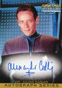 STAR TREK DS9 MEMORIES - ALEXANDER SIDDIG AS JULIAN BASHIR AUTO CARD A1 - MT/NM - Picture 1 of 1