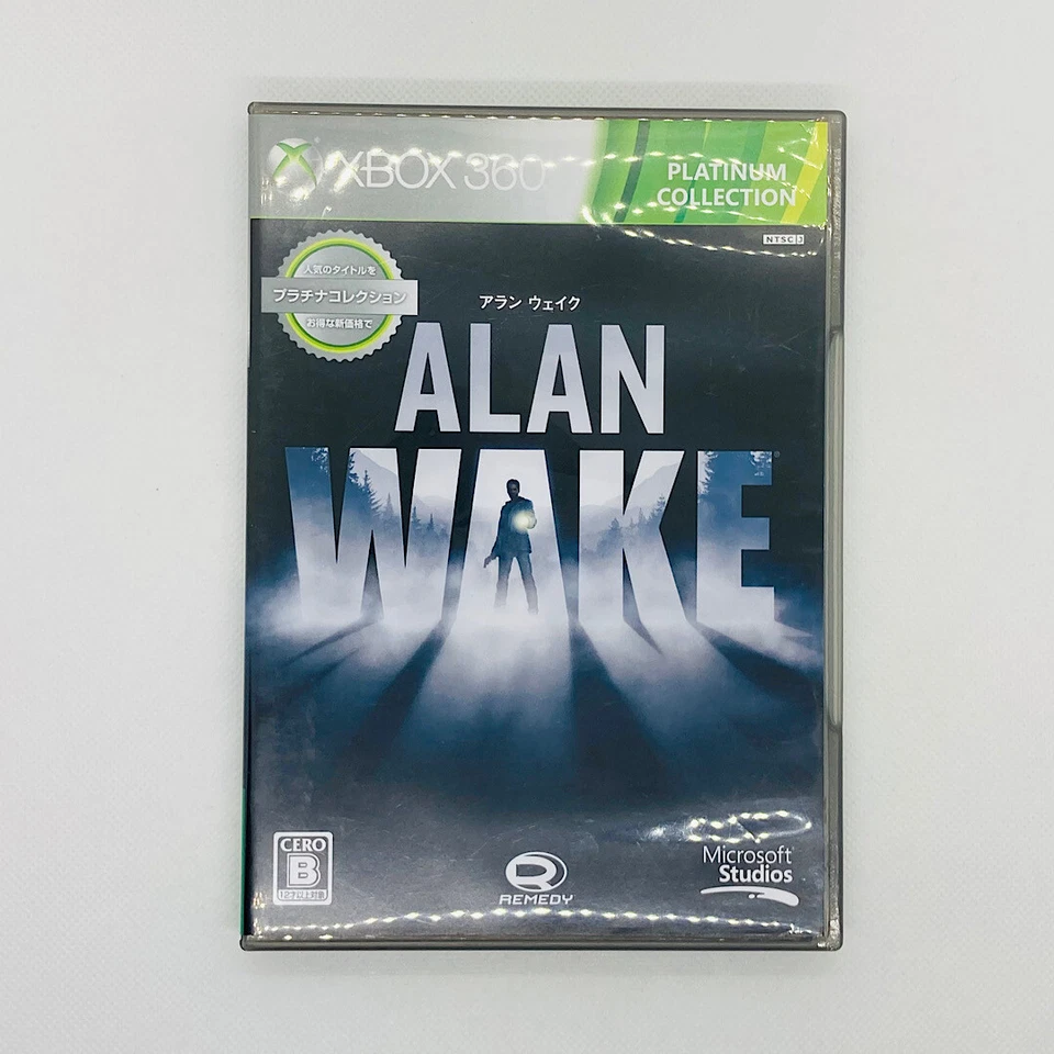 Alan Wake Platinum Collection 2012 Microsoft Xbox 360 Remedy Japanese Version - Image 1 of 4