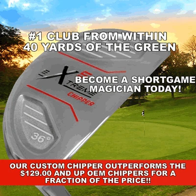 #1 CHIPPER HYBRID IRONWOOD CHIPPING PUTTER UTILITY ALIGNMENT PUTTING CUSTOM CLUB - Image 1 of 3