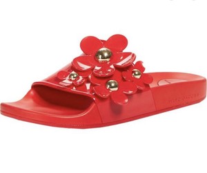 marc jacobs logo sport slide sandal