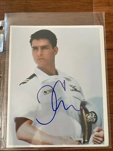 Tom Cruise handsigniert signiert 8x10 Foto - Top Gun  - Bild 1 von 1