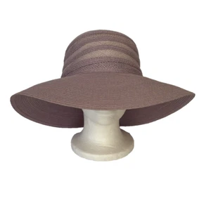 Nordstrom Made In Italy Lavender Summer Hat R3 - Picture 1 of 6