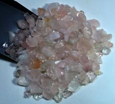 300GM Top Highest Quality Faceting Natural Imperial Morganite Rough Crystals Lot
