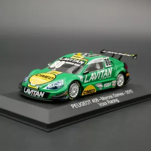 ixo 1:43 Stock Car Peugeot 408 Marcos Gomes 2015 Voxx Racing Diecast Car Model - Picture 1 of 7