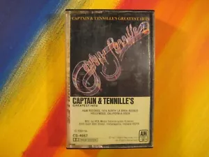 CS-4667 Captain & Tennille's Greatest Hits Easy Listening Music Cassette Tape 77 - Picture 1 of 3