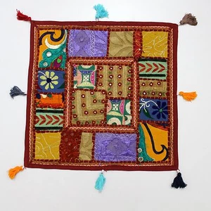 Hand made Home Decor Gypsy Ethnic Pillow Shams Couch Cushion Cover Case Wh - Picture 1 of 4