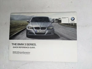 2012 BMW 3 Series Quick Reference Guide Booklet USED - Picture 1 of 6