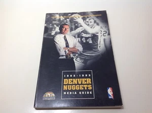 DENVER NUGGETS Basketball 1992-93 Media Guide - Picture 1 of 3
