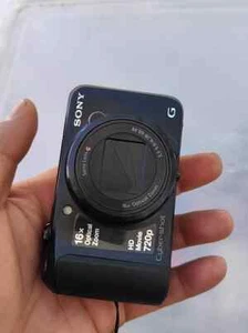 Sony Cyber-Shot DSC H90 Digital Camera 16.1MP 16x Optical Zoom English Black - Picture 1 of 5