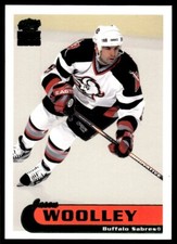1999-00 PACIFIC PARAMOUNT EMERALD Jason Woolley Buffalo Sabres #33 R33