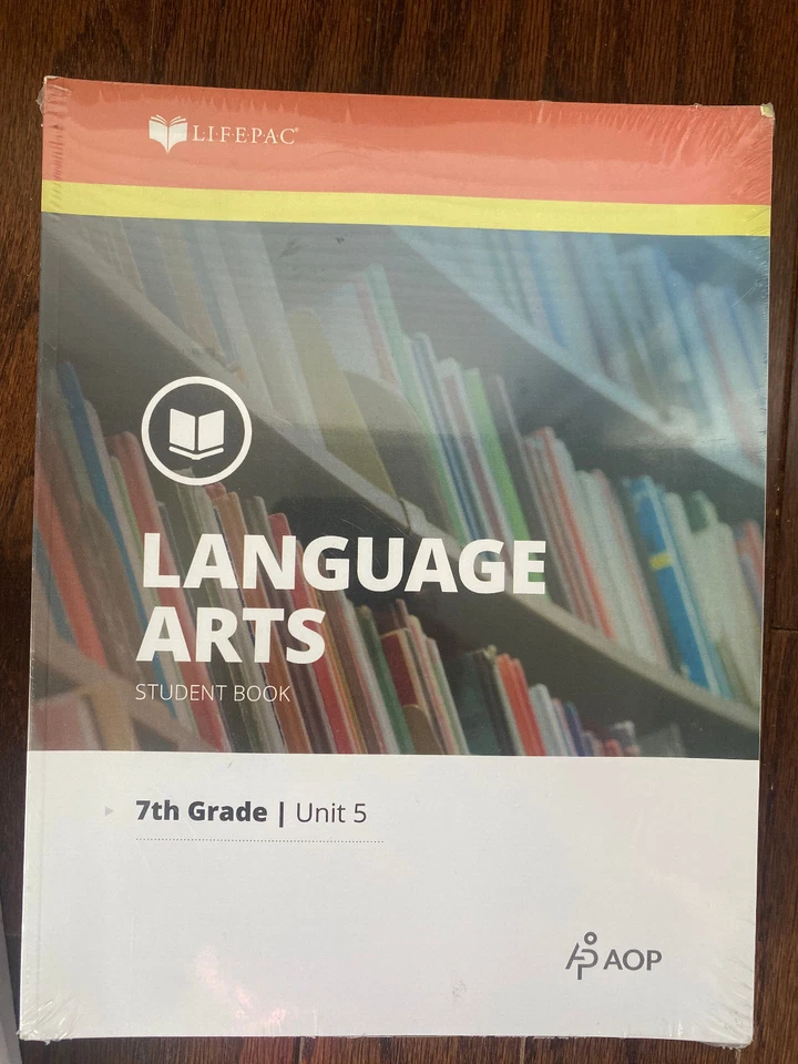 Alpha Omega LifePac LANGUAGE ARTS 7th grade - Unit 5 - BRAND NEW!! - Image 1 of 1
