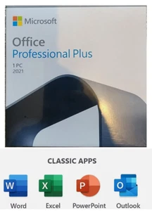 *GENUINE, LIFETIME,SEALED.BRAND NEW,OFFICE 2021 Professional Plus ,DVD AND Key - Picture 1 of 10