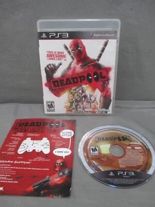 Playstation 3 Deadpool Videospiel Disc mit Einsatz GETESTET 2013 Sony PS3 - Bild 1 von 6