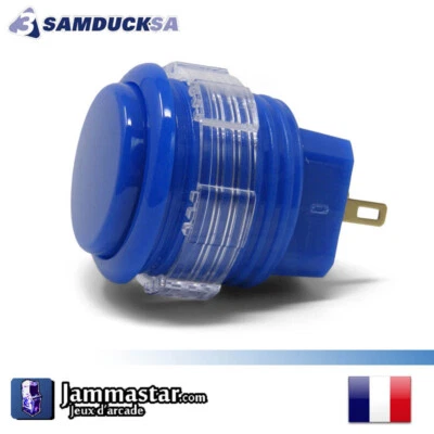 Crown / Samducksa SDB-202-24-MX - Arcade Push button - Bleu Blue