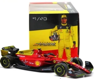 2022 F1 Monza Italia GP Ferrari Racing F1-75 Carlos Sainz Diecast Car Model 1:43 - Picture 1 of 7