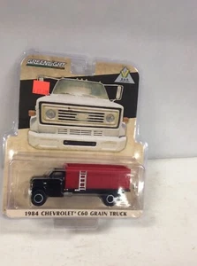 Greenlight 1:64 1984 Chevrolet C60 Grain Truck Black - Picture 1 of 3