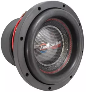Neu American Bass HAWK 1044 10" 1500W RMS Dual 4-Ohm Auto Subwoofer - Bild 1 von 3