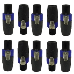 10P Pole Conductor Speakon Cable Male Connector End For PA Speaker Loudspeaker - Picture 1 of 11