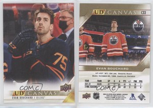 2022-23 Upper Deck Series 1 UD Canvas Evan Bouchard #C33