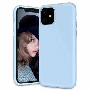 iPhone 11 Case, iPhone 6.1 Inch Case 2019, Shockproof Soft Silicone Case Cover w - Picture 1 of 6
