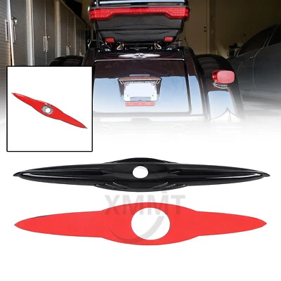 US Black Trunk Lock Accent For Harley 2009-2022 Tri Glide Ultra Classic FLHTCUTG Foto 1 de 4