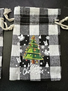 Christmas fabric bag 4"X 6" gifts bags - Picture 1 of 14