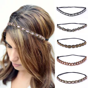 Strass Elastisches Haarband Perlen Perlen Stirnband Haarschmuck 1 Stück ⊿ - Bild 1 von 21