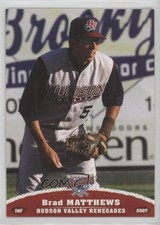 2007 Grandstand Hudson Valley Renegades Brad Matthews #5