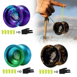 Professional Metal Aluminum Alloy Yoyo with 10 Ball Bearing High Speed Toy - Picture 1 of 11