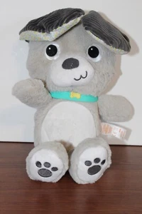 Bright starts Grey puppy Dog Peek a Boo Giggles Sound Baby Plush - - Picture 1 of 10