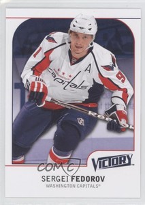 2009-10 Upper Deck Victory Finnish Sergei Fedorov #198 HOF