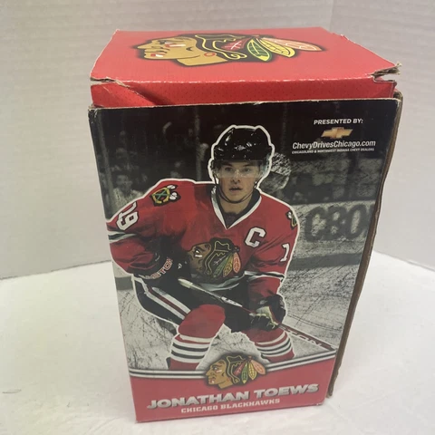 Chicago Blackhawks JONATHAN TOEWS BOBBLEHEAD Stadium Give Away Chevy Cover