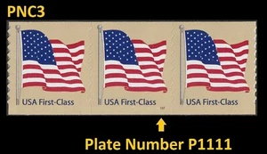 US 4132 Flag First Class NDN 41c PNC3 APU P1111 MNH 2007 - Picture 1 of 1