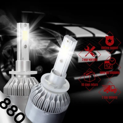 XENTEC LED HID Foglight Conversion kit 899 6000K for 2000-2004 Ford Focus - Image 1 of 4