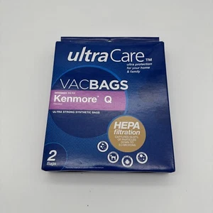 UltraCare Kenmore Q Vacuum Bags 20-50557 HEPA Vacbags One Bag Only - Picture 1 of 2