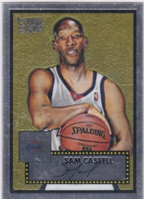 2005-06 Topps Style 1952 Chrome #18 Sam Cassell /499 Free Shipping! - Image 1 of 2