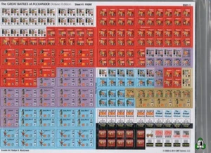 Great Battles of Alexander Replacement Counter Set 2014 - Picture 1 of 6