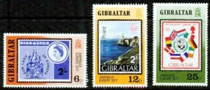 GIBRALTAR -1977 – AMPHILEX EUROPE 1977  -VF** - Bild 1 von 1