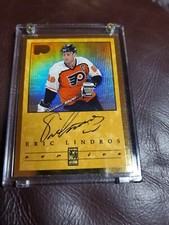 1995-96 Donruss Elite Eric Lindros  Autograph card 624/1088 RARE EXC 