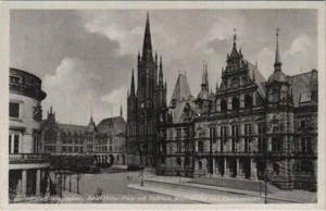 CPA AK Wiesbaden Adolf Hitler Platz con Ayuntamiento ALEMANIA (1099483) - Imagen 1 de 2