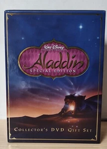 Disney Aladdin Special Edition Collector's DVD Gift Set Ltd 2004 New Sealed - Picture 1 of 4