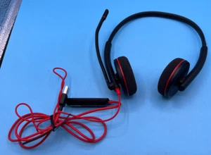 Plantronics BlackWire C3220 USB-C Dual Ear Headset z mikrofonem wysięgnika - Zdjęcie 1 z 4