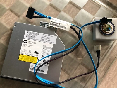 HP DL320 DL380 G5 G6 G8 Server SATA DVDRW Drive w/Cable 484355-001 531997-001 - Image 1 of 3