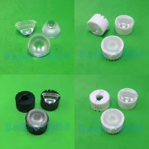 10pcs ~600pcs 30 60 degree Sand surface PMMA Lens for 1W 3W LED Lamp Light Bulb - Picture 1 of 8